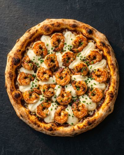Pizza Camarão com Catupiry